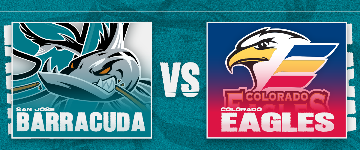 San Jose Barracuda vs. Colorado Eagles