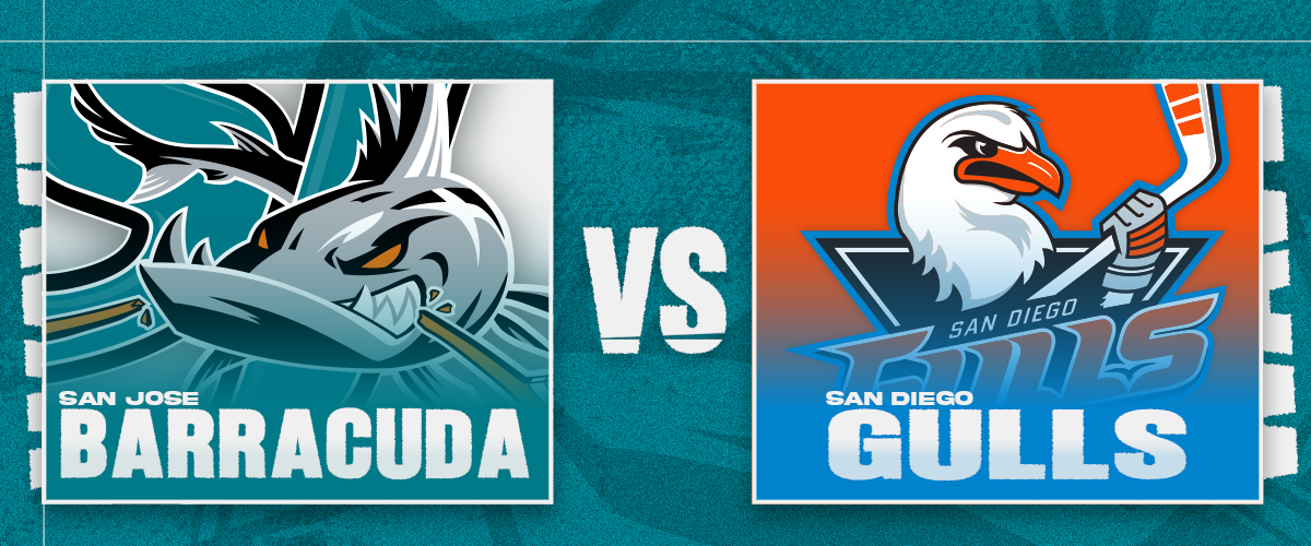 San Jose Barracuda vs. San Diego Gulls