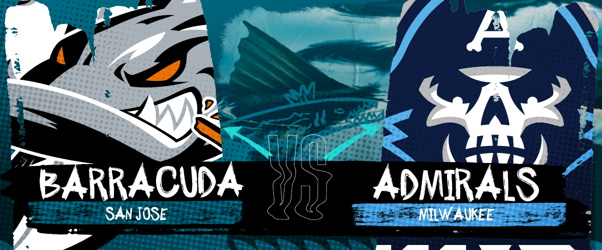 San Jose Barracuda vs. Milwaukee Admirals 