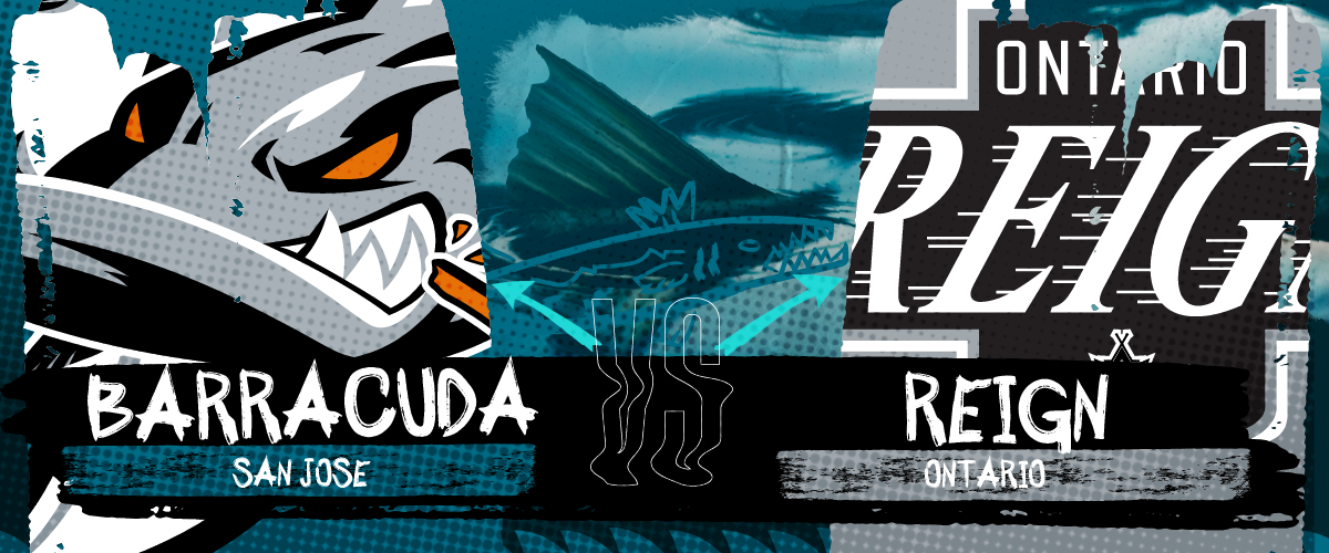 San Jose Barracuda vs. Ontario Reign